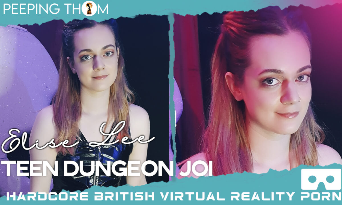 Teen Dungeon JOI VR Porn Video PeepingThom VRPorn Ro