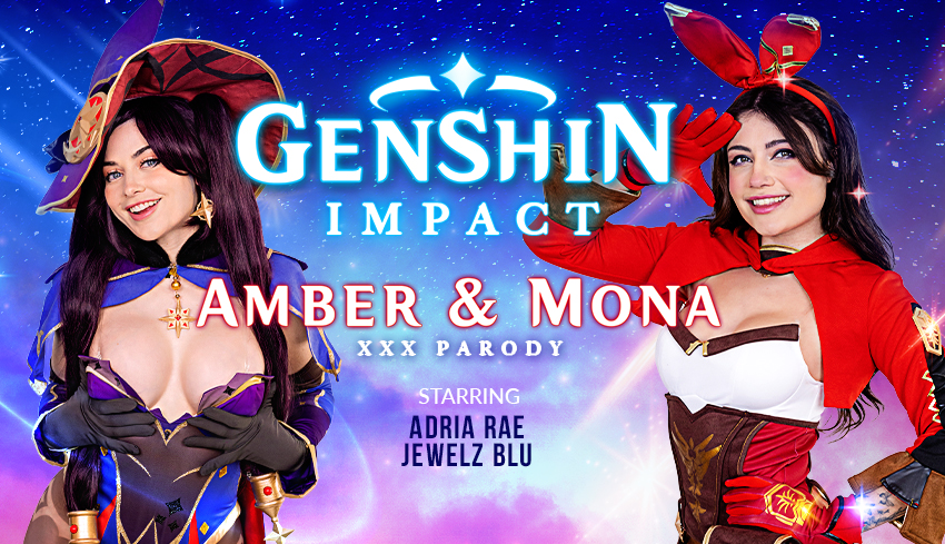 Genshin Impact Amber Mona A Xxx Parody Vr Porn Video Vrconk