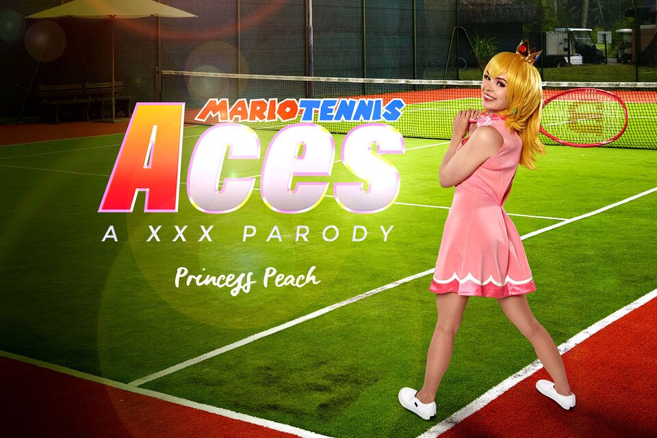 Mario Tennis Aces: Princess Peach A XXX Parody VR Porn - VRCosplayX |  VRPorn.ro