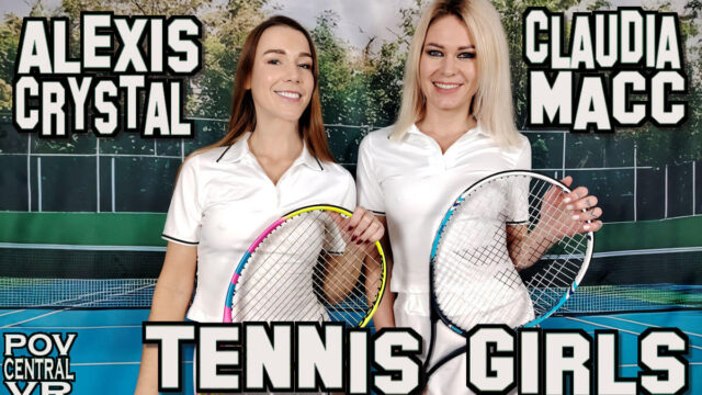 Alexis Crystal And Claudia Macc: Tennis Girls